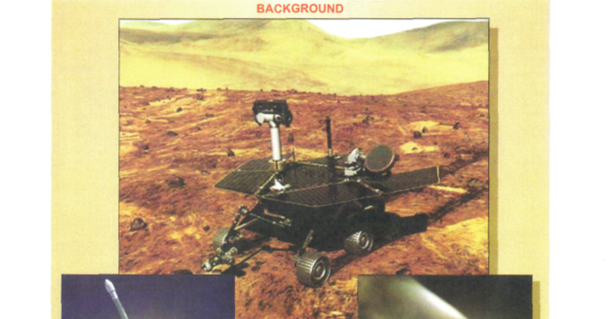 Radio Controlled Mars Rover